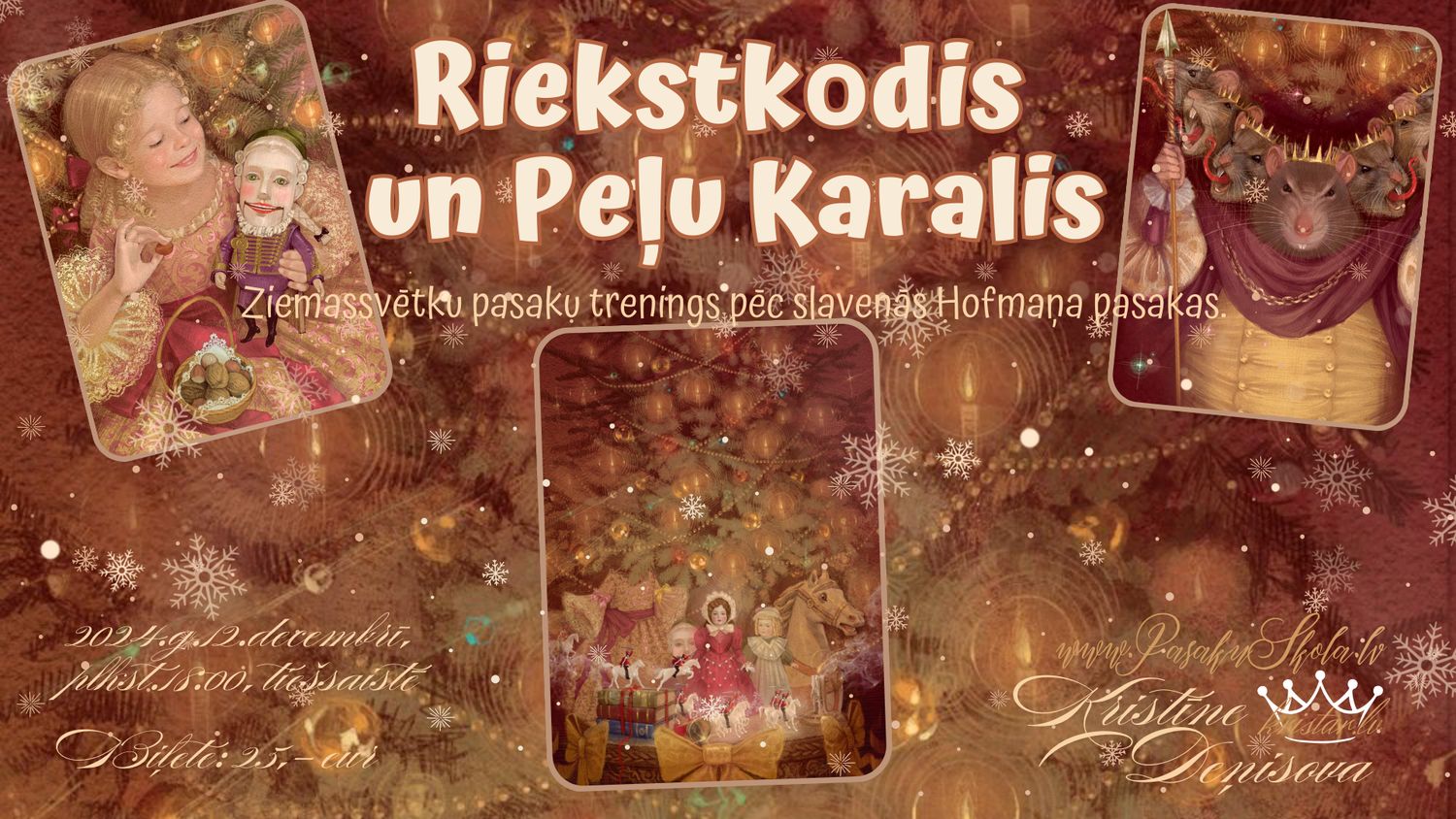 Ziemassvētku pasaku trenings &quot;Riekstkodis un Peļu Karalis&quot;