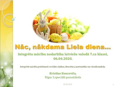 LIELDIENAS. Lieldienu simboli un tradīcijas. 1.DAĻA