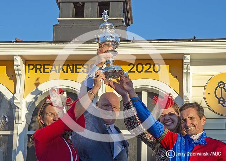 Preakness 2020 Winner's Circle