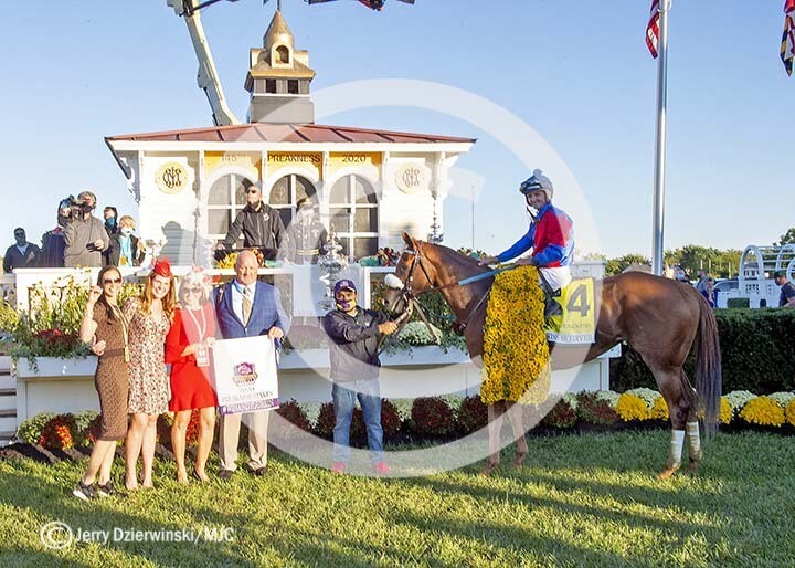 Preakness 2020 Winner's Circle