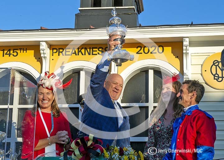 Preakness 2020 Winner's Circle