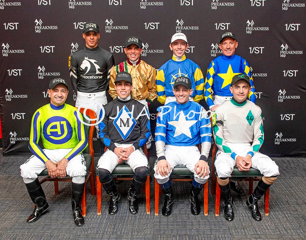 2024 Preakness Jockeys Official Portrait