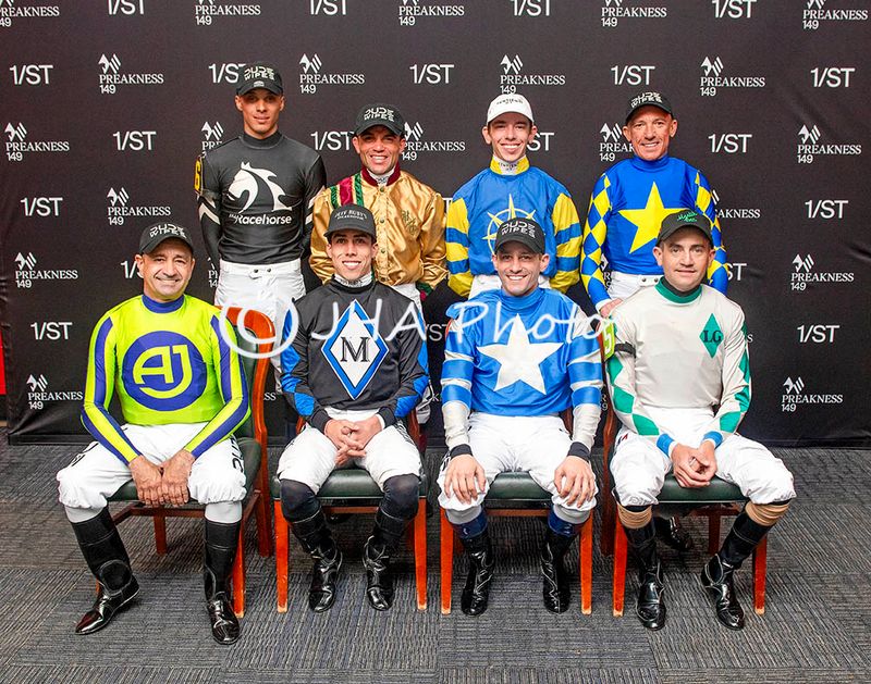 2024 Preakness Jockeys Official Portrait