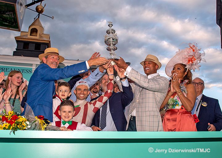 2025 Preakness Winner's Circle (2324)