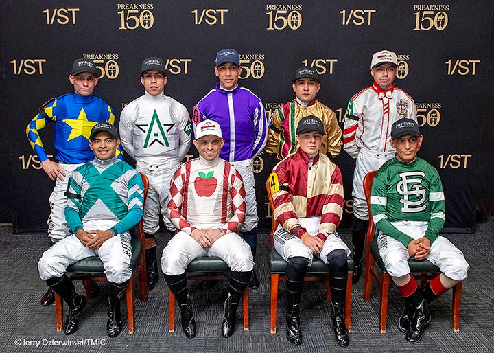 2025  Official Preakness Jockeys Portrait