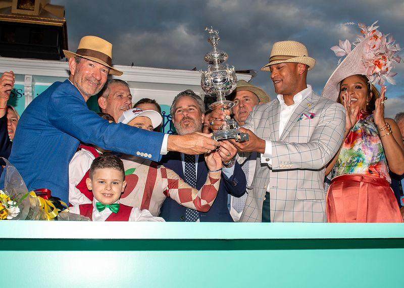 2025 Preakness Winner's Circle (2320)