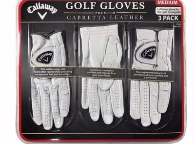 3 pack Callaway gloves