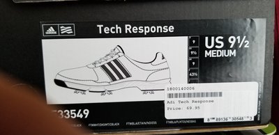 TaylorMade Tech Response shoes
