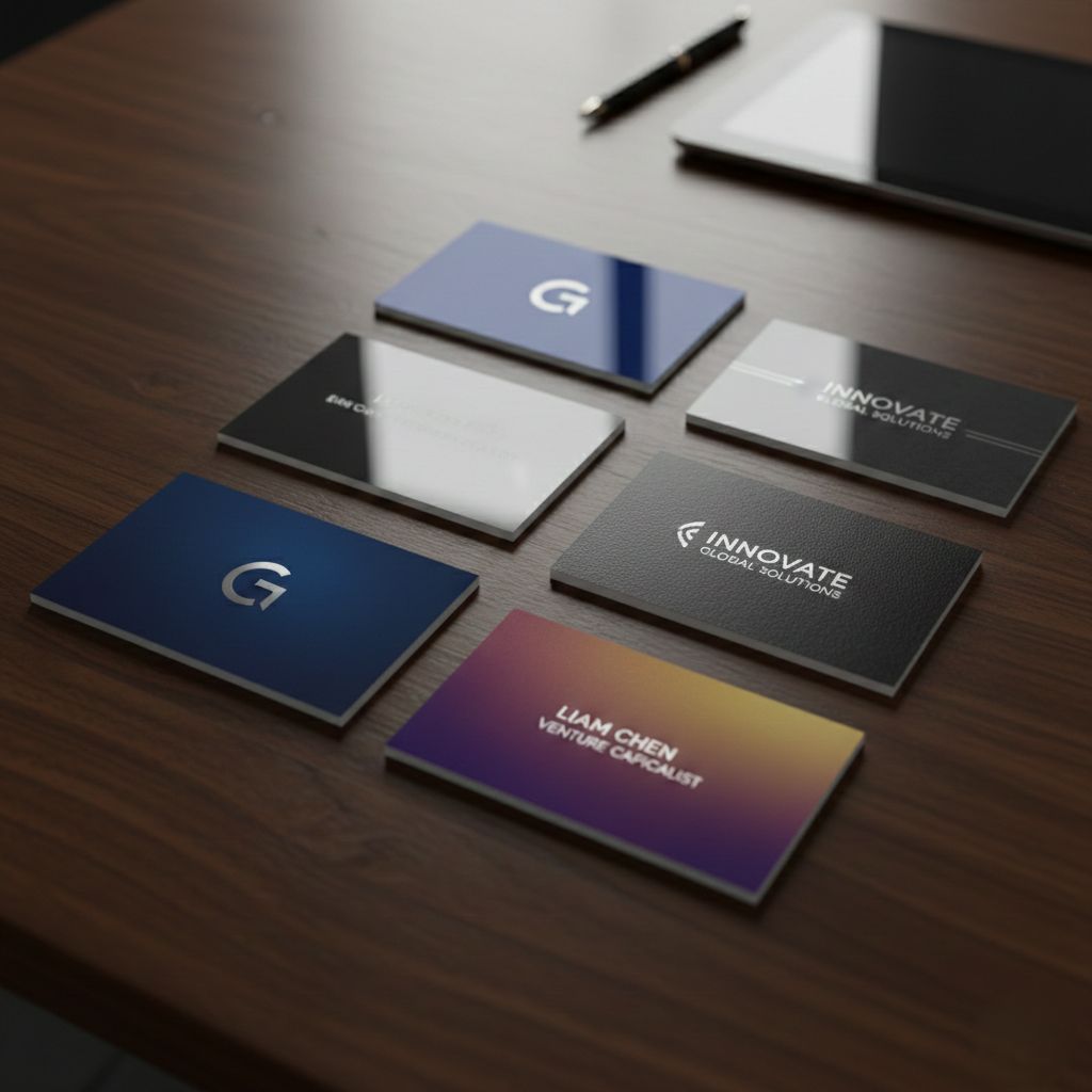 High Glossy Business Cards