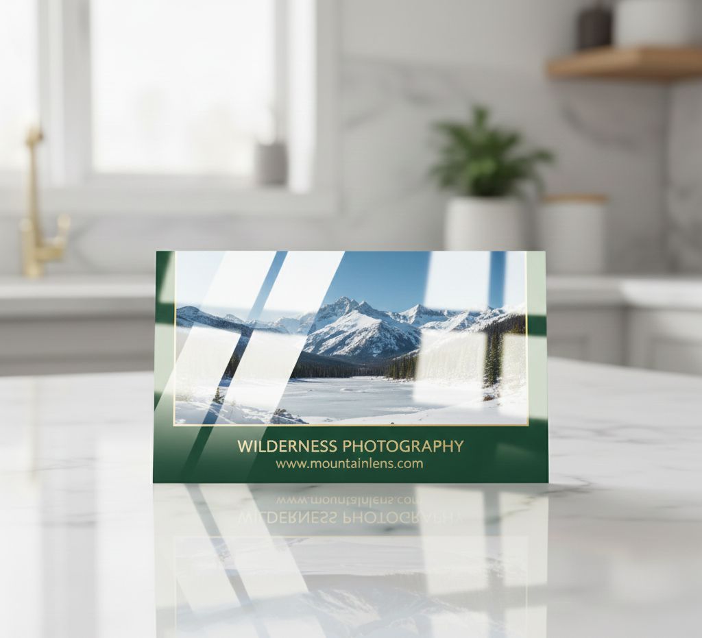 Luster Finish Business Cards