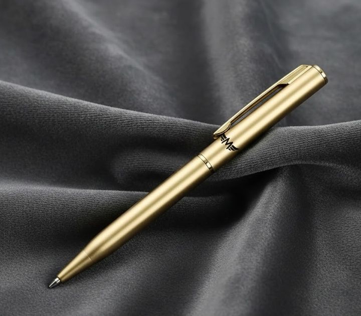 Mini - Plastic - Gold color  Pens