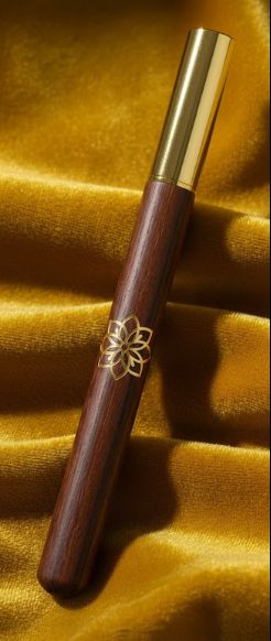 AJP003 - Brass Ebony Stick Portable Classical Signature - High-end Business Office Pen AJP003 - Brass Ebony Stick Portable Classical Signature - High-end Business Office Pen