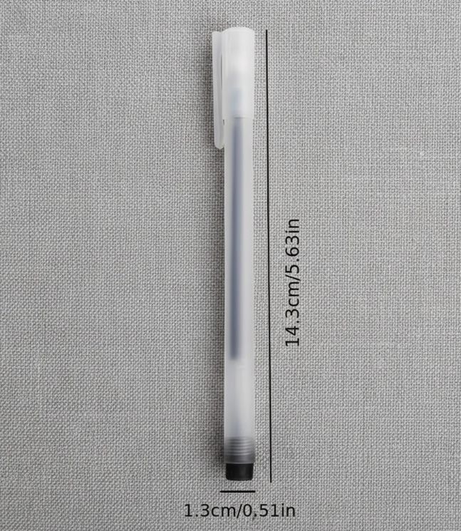 Quick-Dry Gel Pen -Clear Black Ink, Comfort Grip