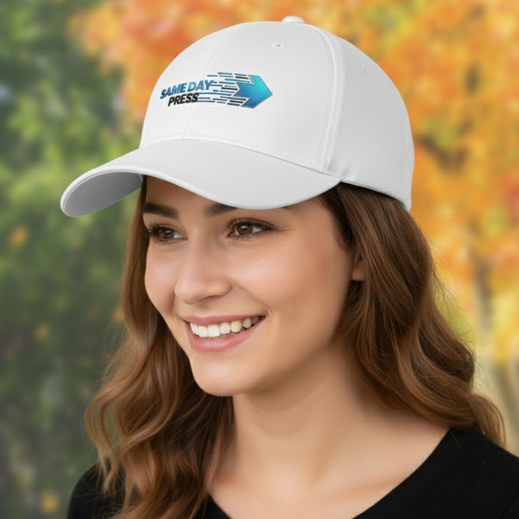 White Cap - 5910M Polycotton 5 Panel Constructed Full-Fit-Five White Cap - 5910M Polycotton 5 Panel Constructed Full-Fit-Five