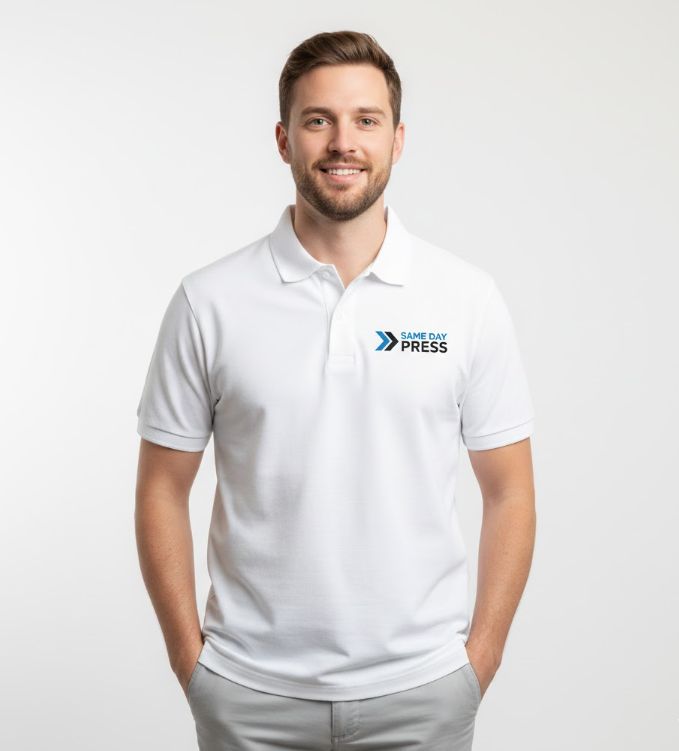 Gildan 2800 - White - 100% preshrunk Ultra cotton Polo Shirt Gildan 2800 - White - 100% preshrunk Ultra cotton Polo Shirt