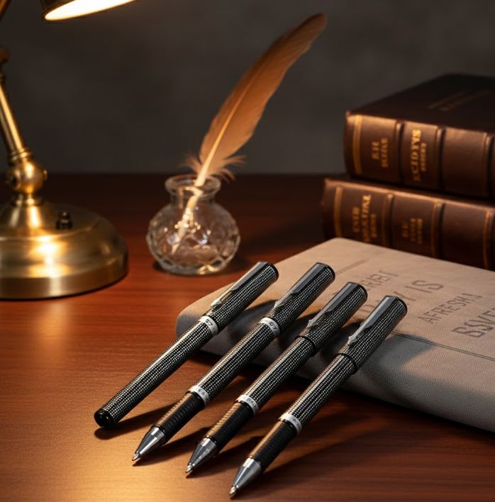 AJP017- Signature Pen, Round Ballpoint Pen, Neutral Pen, Smooth Writing, Long-lasting Ink