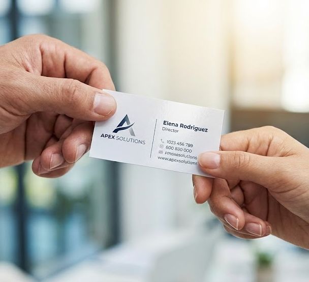 Semi-Gloss Business Cards  (14 Pt card stock)