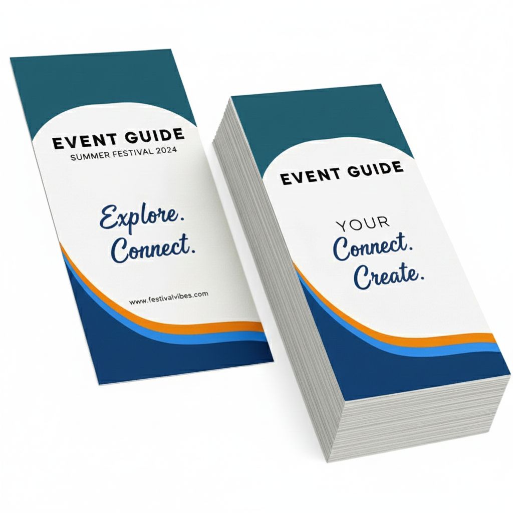 3.5" x 8.5" Double Side printed Flyers