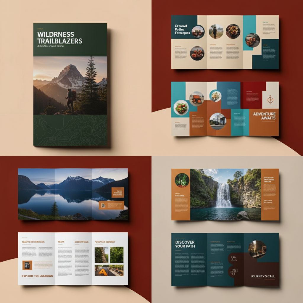 8.5" x 11"   Brochures ( Letter Size -Full page )