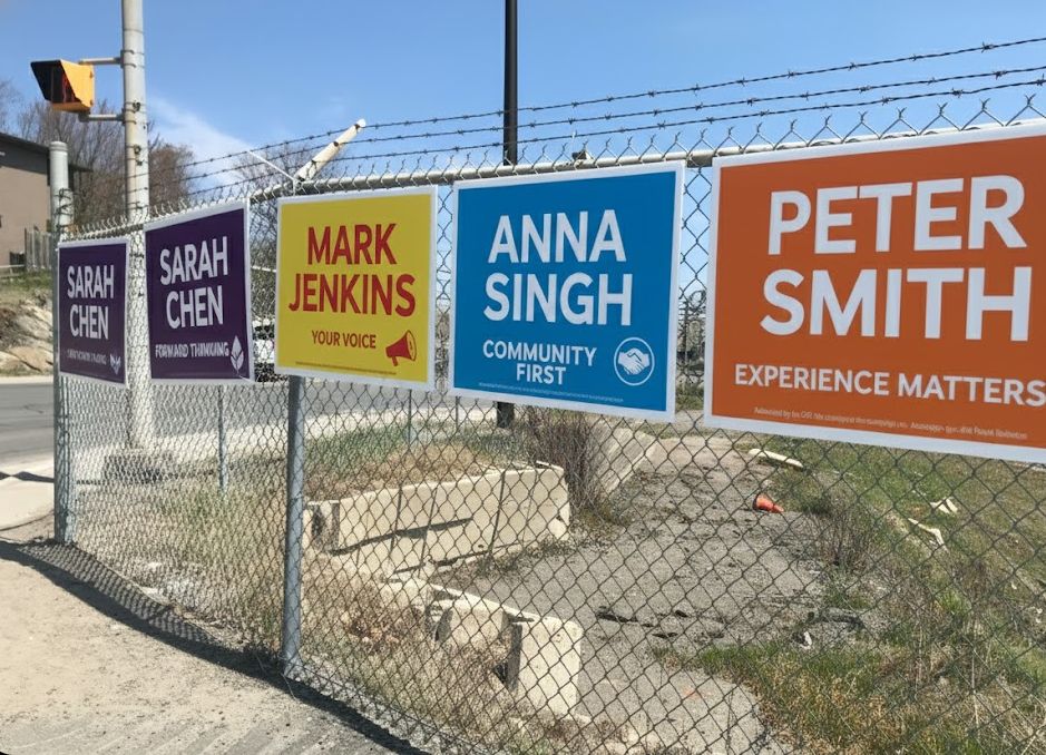 Election Signs - Bulk price 5-7 business days