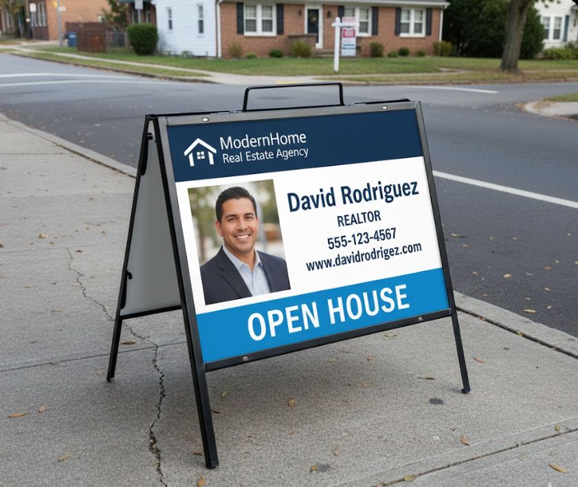 Open house A frame Signs (18 inch x 24 inch )