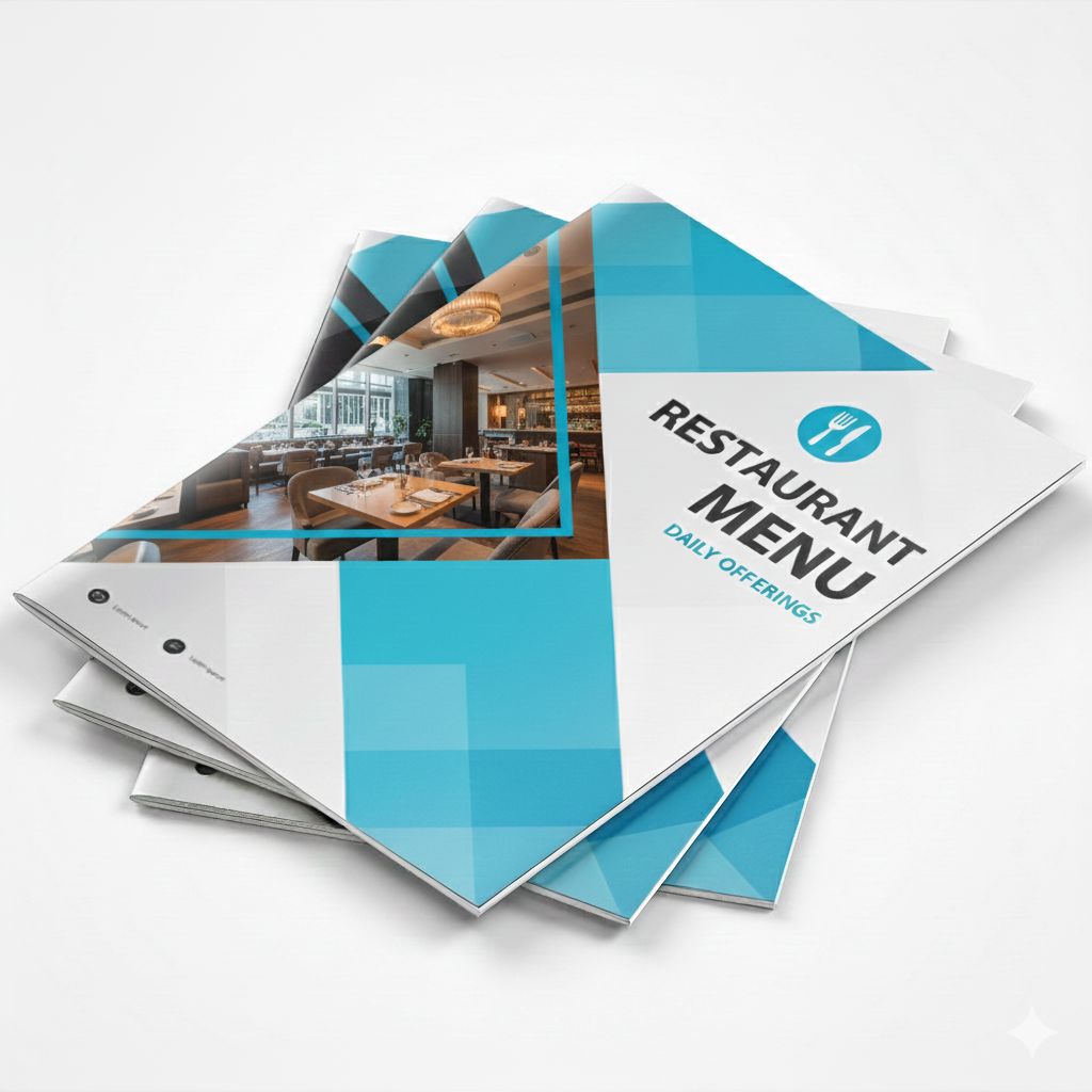 Menu Booklets  (8.5" x11")