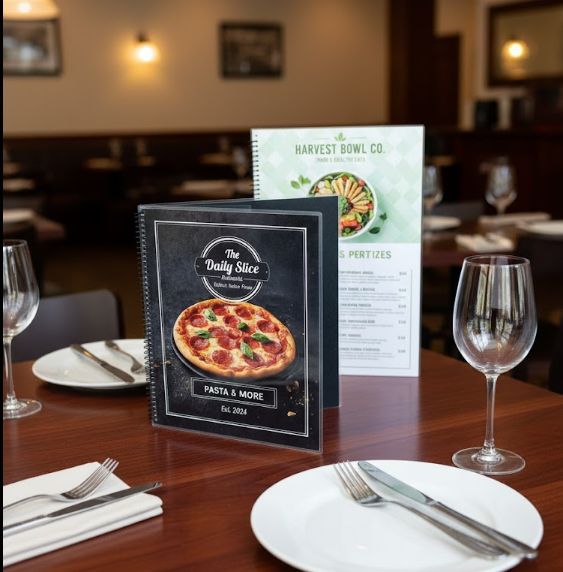 Pouch Laminated + Spiral Bind  Booklets  (8.5" x11")