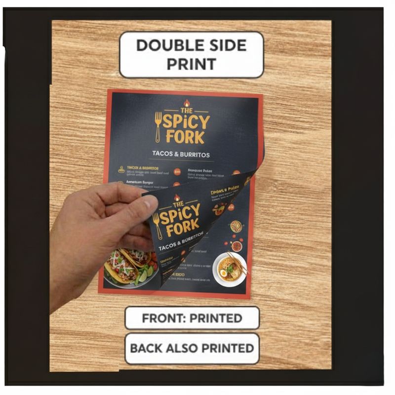 Both Side  printed Sell sheets