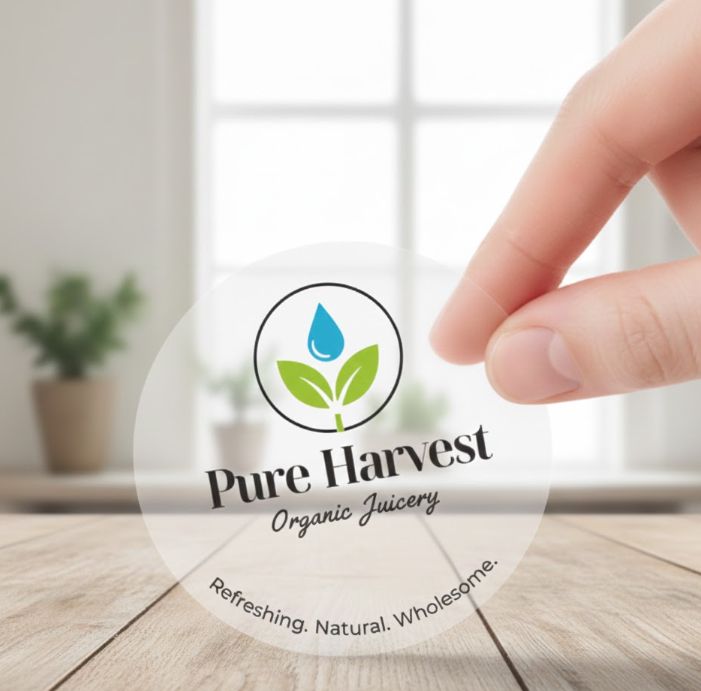 Clear Labels (Small  Quantities -up to 250)