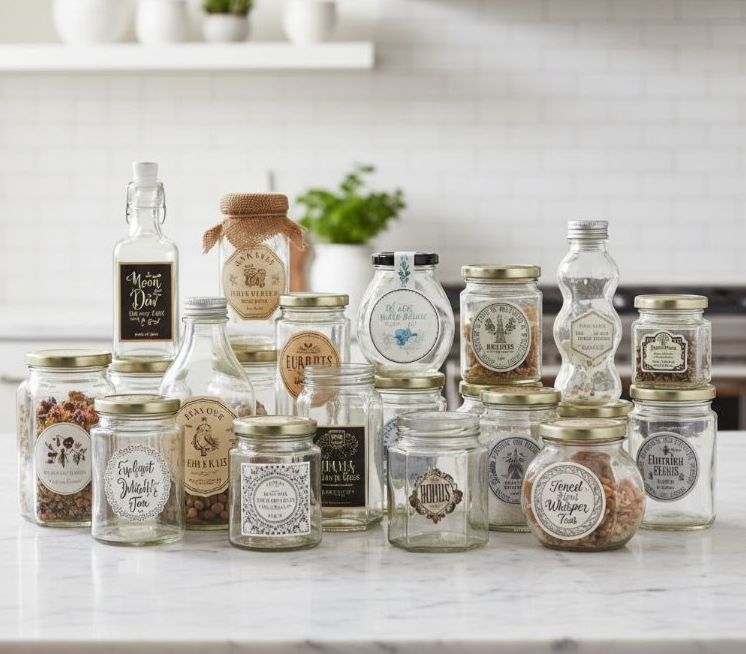 Jar Label Rolls - Large Quantities ( 250 &amp; above)