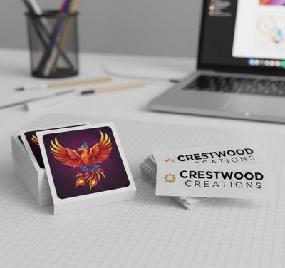 Paper Labels (Small  Quantities -up to 250)