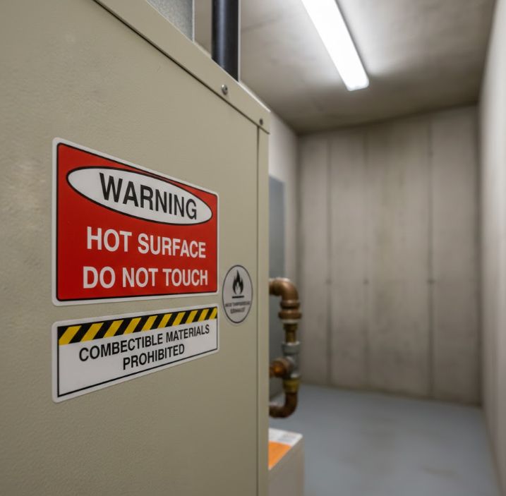 Heat Resistance Industrial PET  Labels