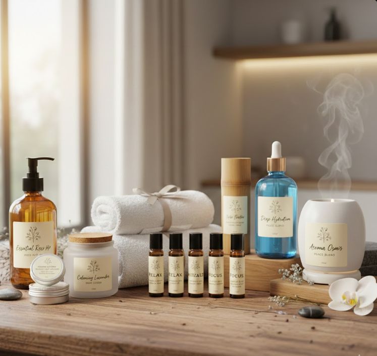 Beaty &amp; Spa item Labels