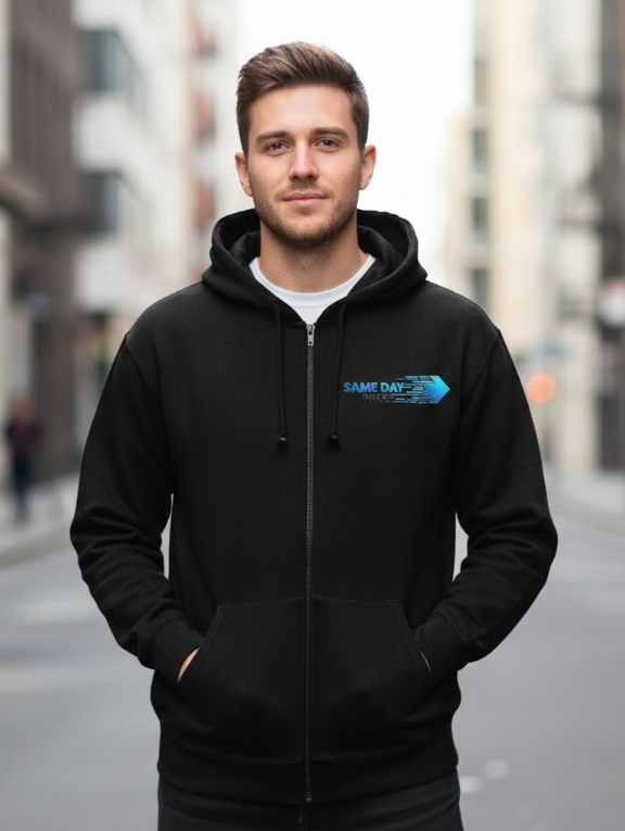Gildan 18600 - Adult Heavy Blend™ 13.3 oz./lin. yd., 50/50 Full-Zip Hood (G186)