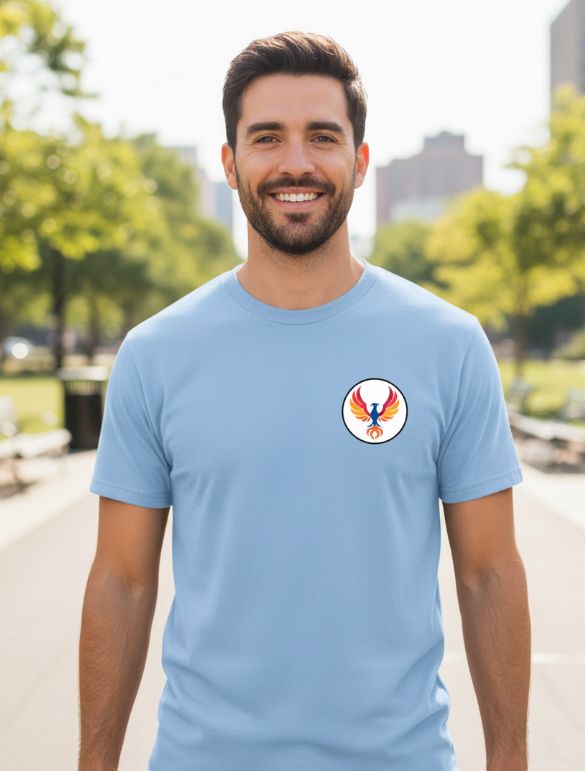 Carolina Blue - Gildan 5000 - Adult Heavyweight Cotton 8.8 oz. T-Shirt