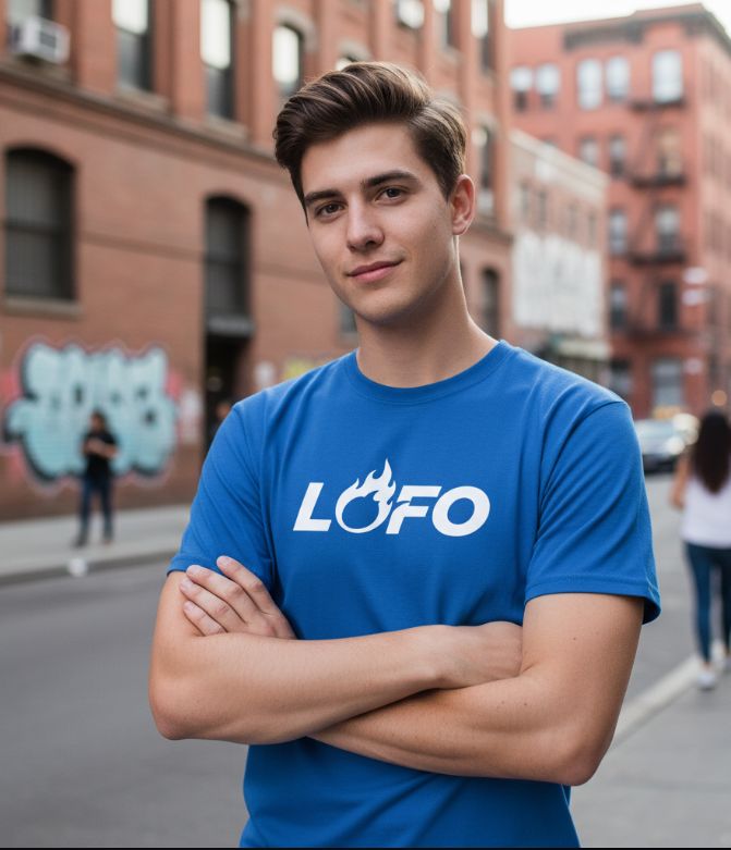 Blue- Gildan 5000 - Adult Heavyweight Cotton 8.8 oz. T-Shirt