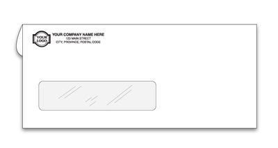 No. 10  Mailing Envelopes + Gummed  + Confidential (4.125x 9.5 inches)