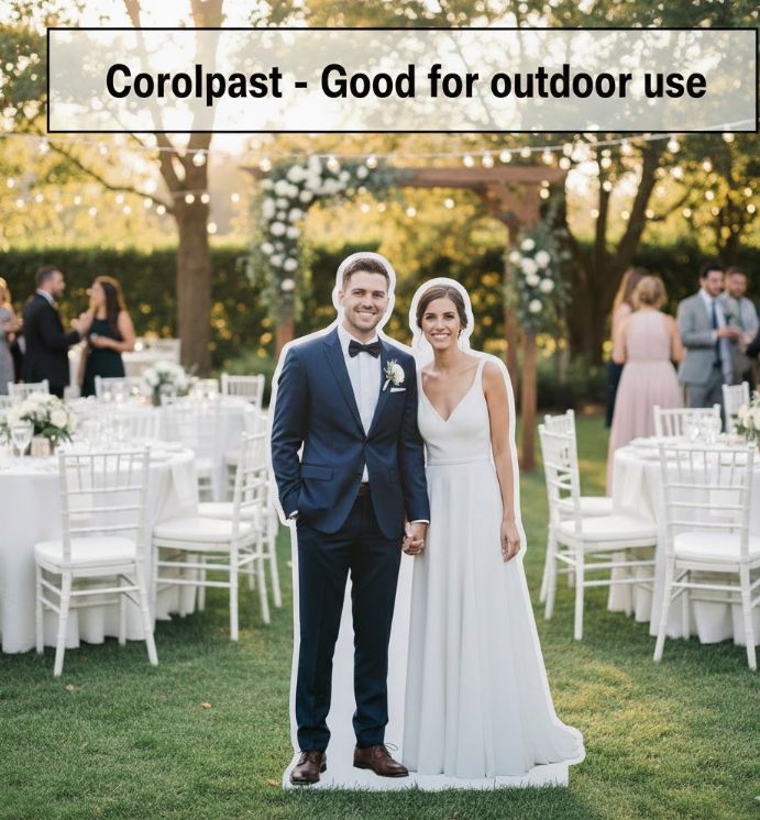 Large -Die Cut - Coroplast sign (pick up only )