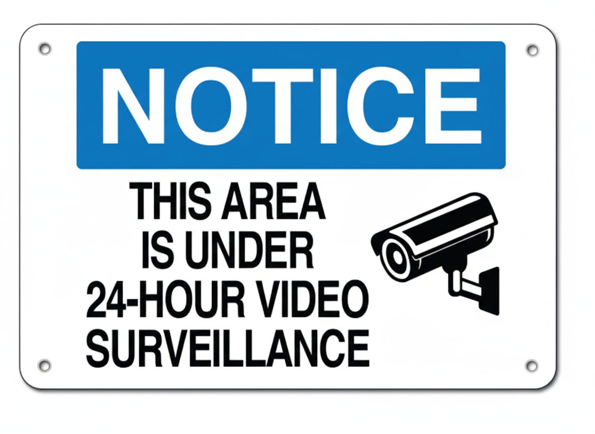 Camera Surveillance   sign