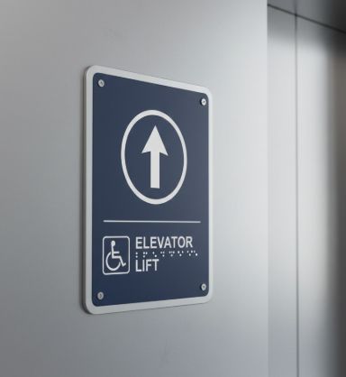 Elevator  sign