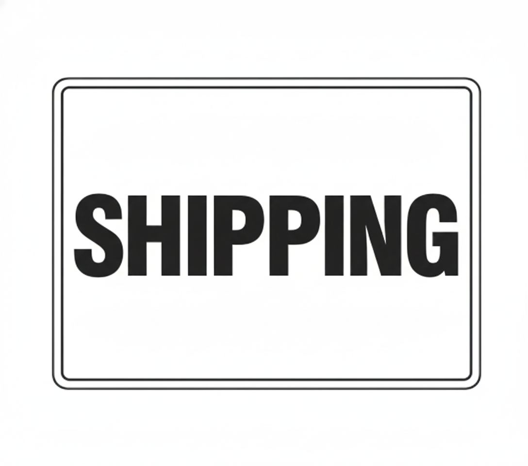Shipping sign