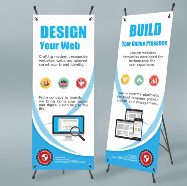 X frame Banners (23.6"x 63")