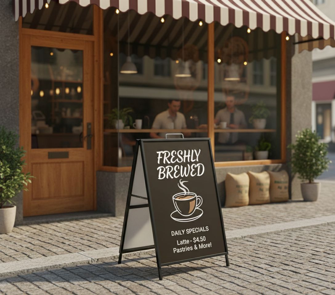 A frame Signs Large  (24" x 36")