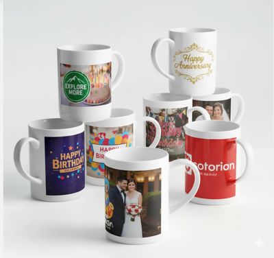 11oz Ceramic Coffee Mug - Custom Printed