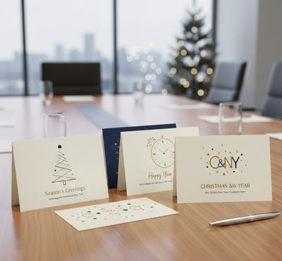 Greeting Cards- Folded - 10"x 7" -14Pt Thick