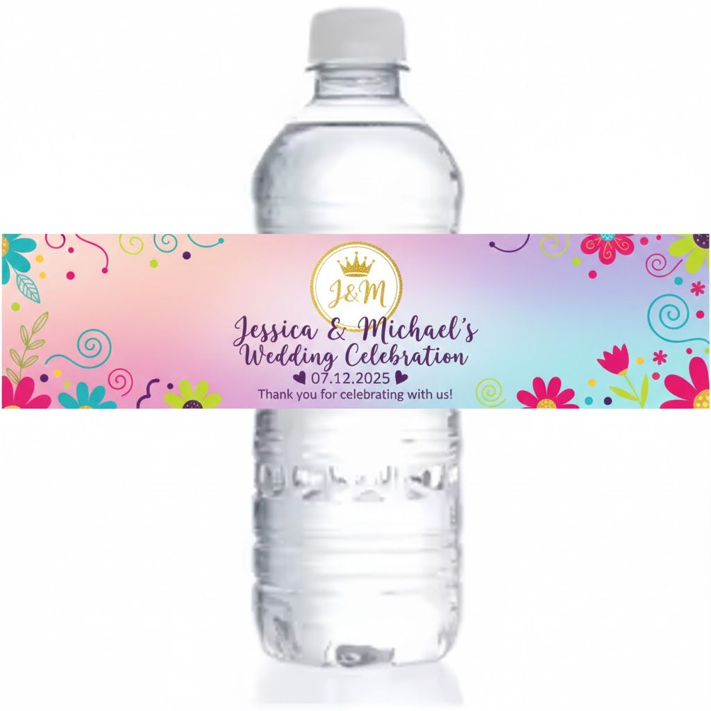 Water Bottle Labels / Stickers   for 500 ML