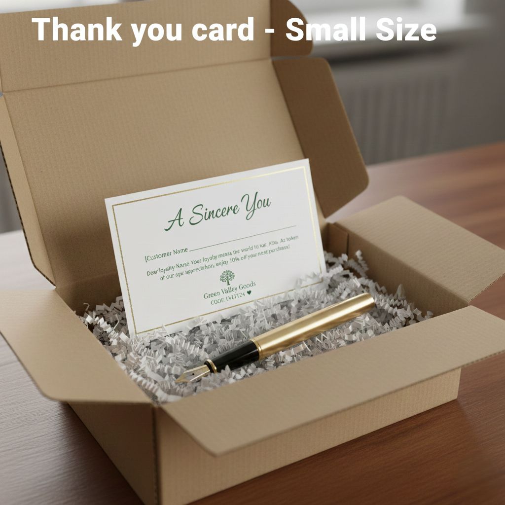 Thank you Cards (with same day option)