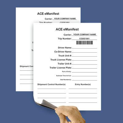 ACE manifest