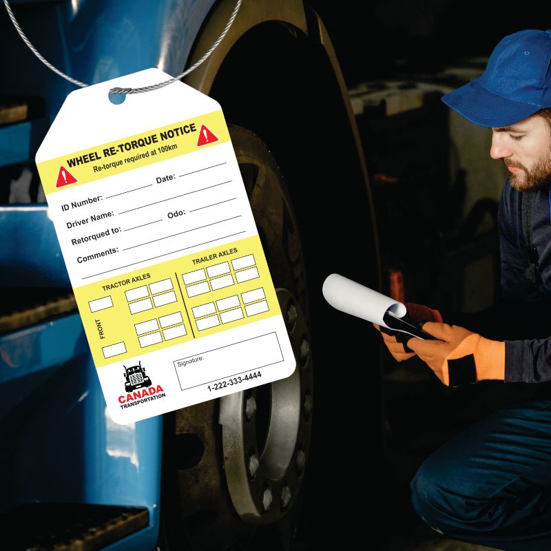 Wheel Re-Torque Tags