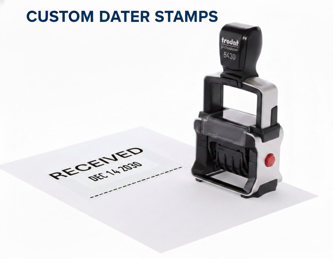 Self inking Dater Stamps ( Custom Make )